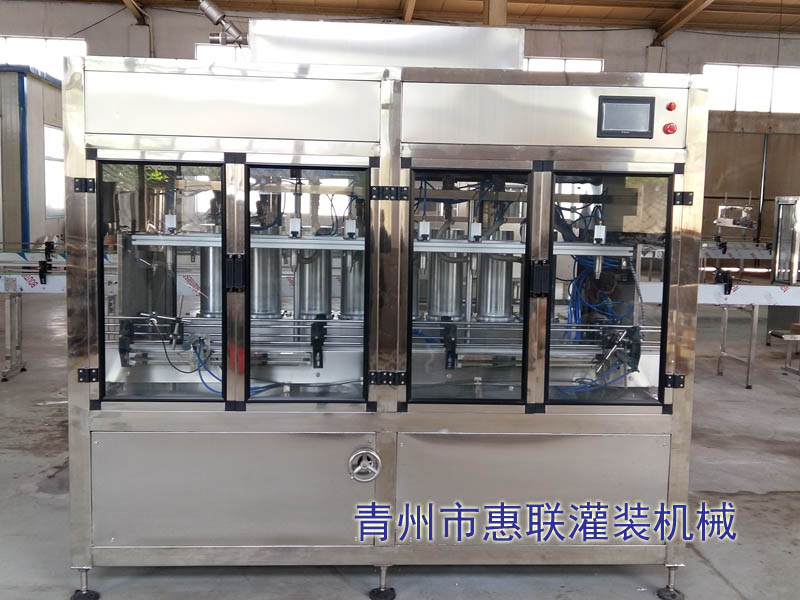 半自動洗潔精灌裝機