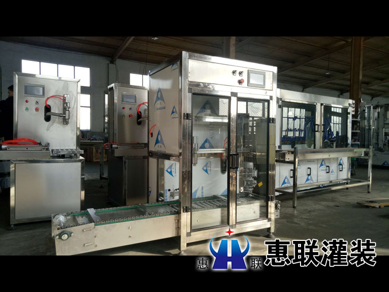 2頭全自動稱重式油類灌裝機