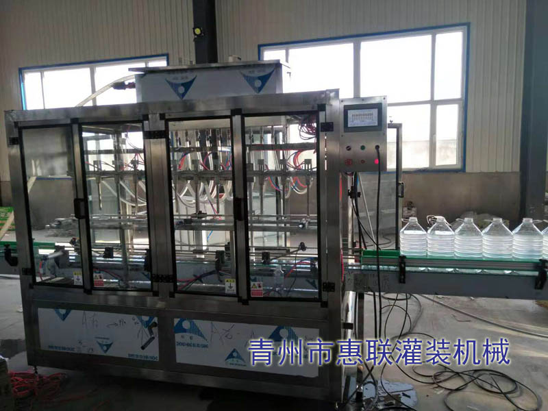 直線式水劑液體灌裝機