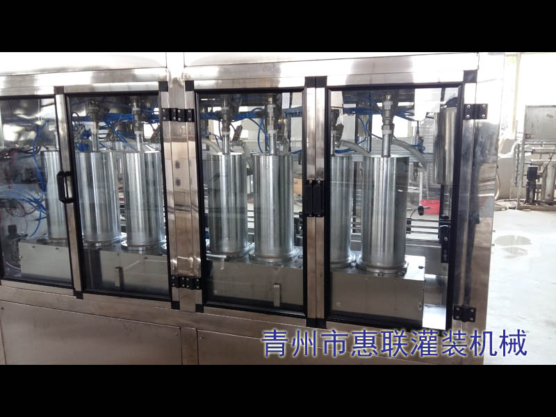 8頭活塞式食用油灌裝機