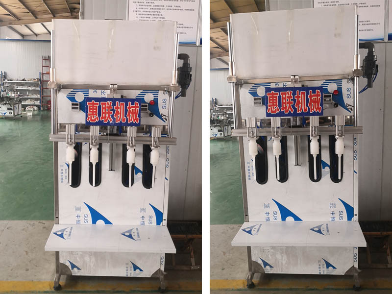 4頭機油潤滑油灌裝機