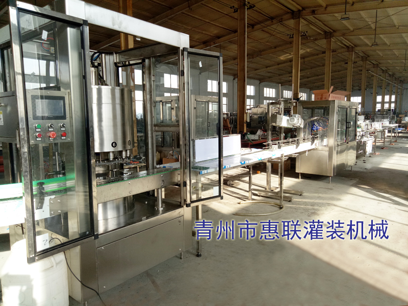 整套液體灌裝生產線