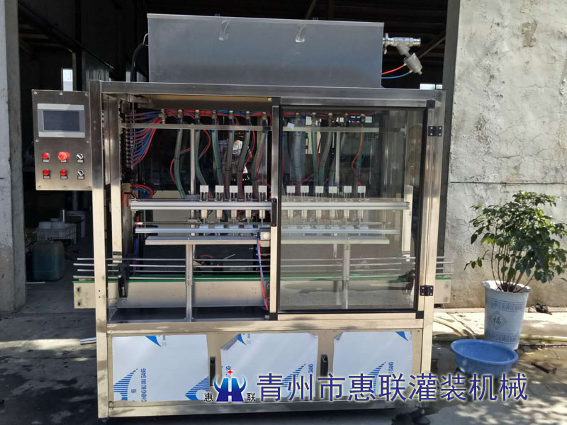 全自動(dòng)調(diào)味品灌裝機(jī)